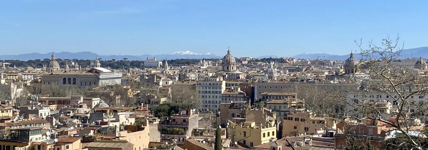 View of Rome, Italy